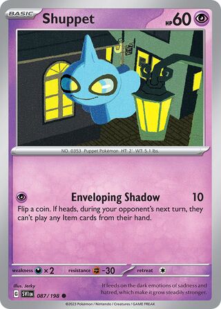 Shuppet 087/198 - Scarlet & Violet Base