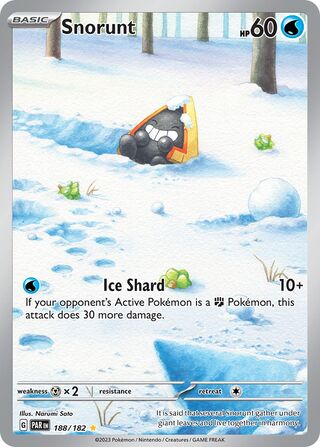 Snorunt 188/182 - Paradox Rift