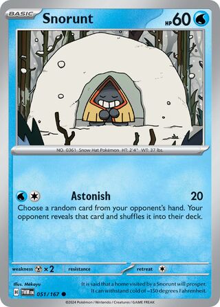 Snorunt 051/167 - Twilight Masquerade