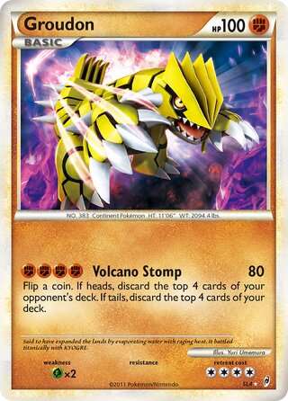 Groudon SL4 - Call of Legends