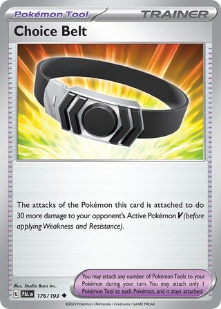 Choice Belt 176/193 - Paldea Evolved