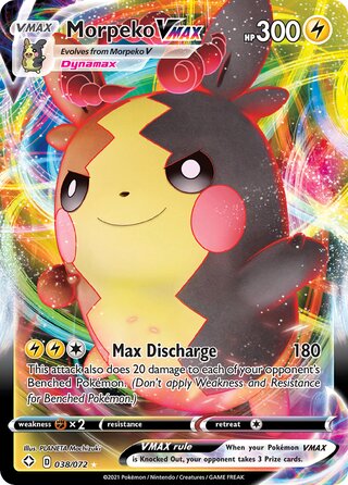 Morpeko VMAX 038/072 - Shining Fates
