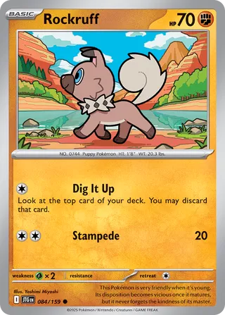 Rockruff 084/159 - Journey Together