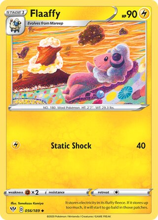Flaaffy 056/189 - Darkness Ablaze