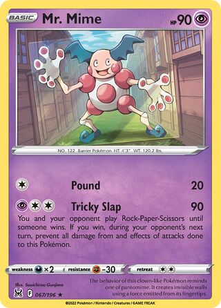 Mr. Mime 067/196 - Lost Origin