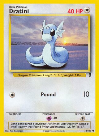 Dratini 72/110 - Legendary Collection