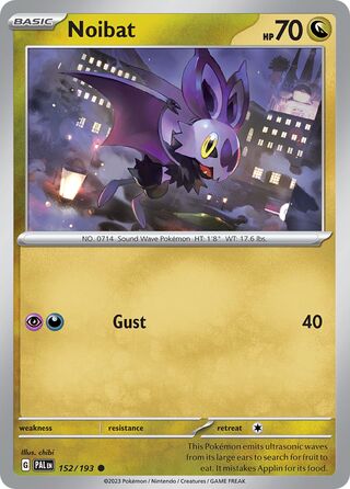 Noibat 152/193 - Paldea Evolved
