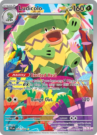 Ludicolo 095/094 - Phantasmal Flames