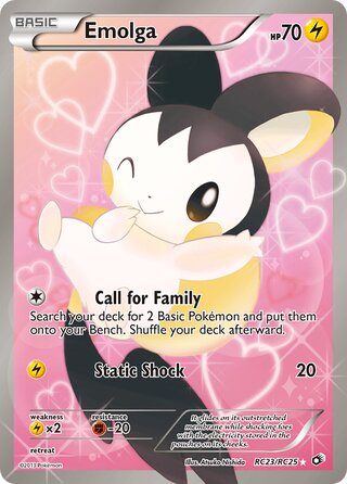 Emolga RC23/RC25 - Legendary Treasures