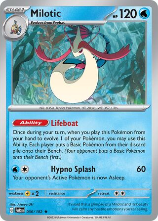 Milotic 036/182 - Paradox Rift