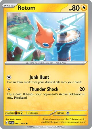 Rotom 070/198 - Scarlet & Violet Base