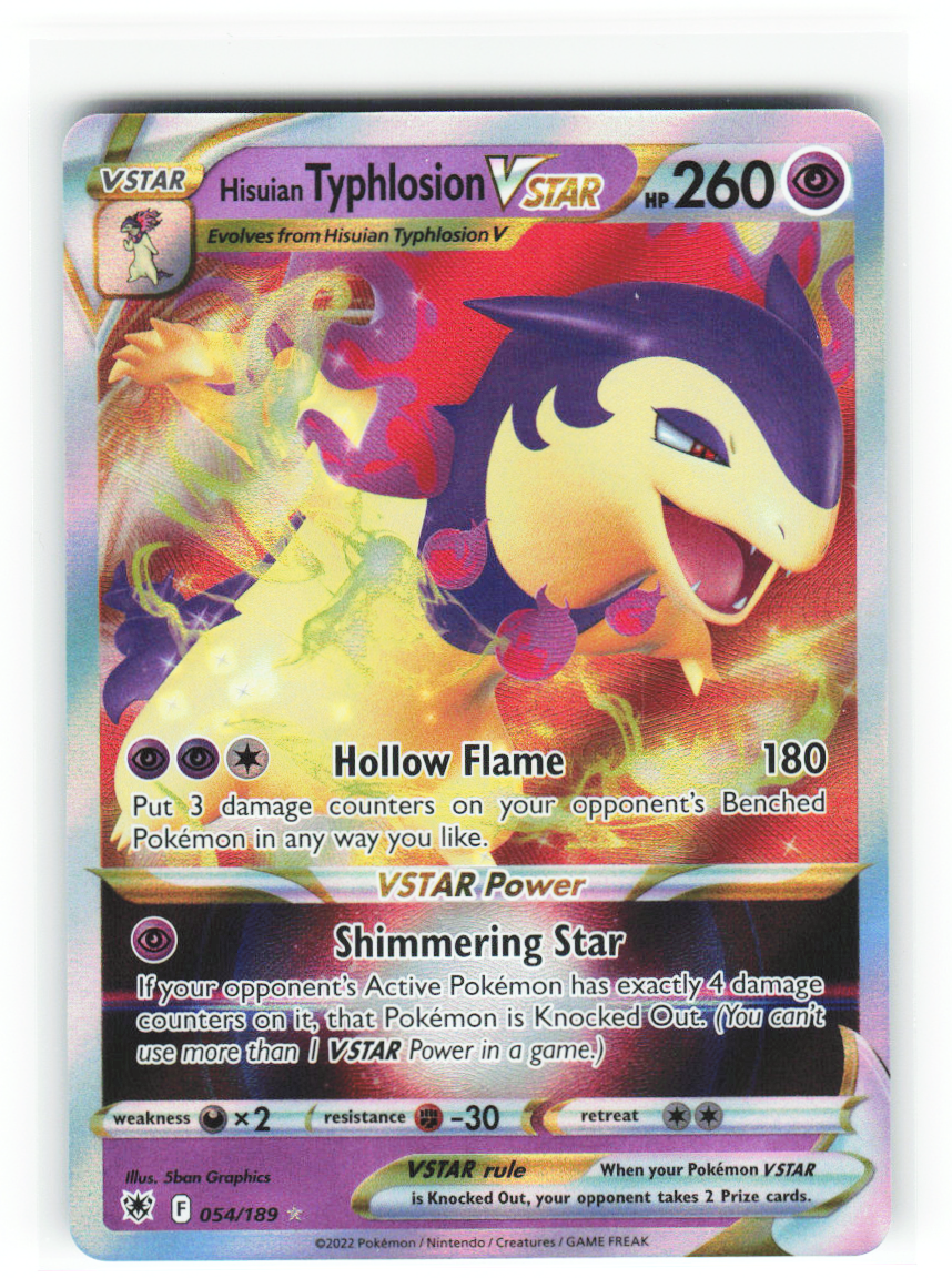 Hisuian Typhlosion VSTAR 054/189 - Astral Radiance