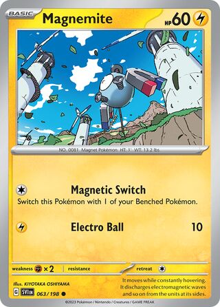 Magnemite 063/198 - Scarlet & Violet Base