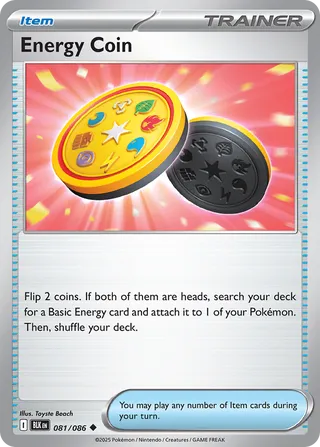 Energy Coin 081/086 - Black Bolt
