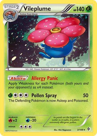 Vileplume 3/149 - Boundaries Crossed