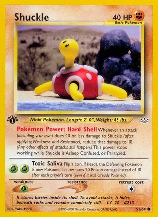 Shuckle 51/64 - Neo Revelation