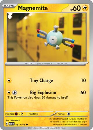 Magnemite 081/165 - Scarlet & Violet 151