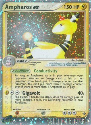 Ampharos ex 89/97 - Dragon