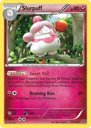 Slurpuff 95/146 - XY Base