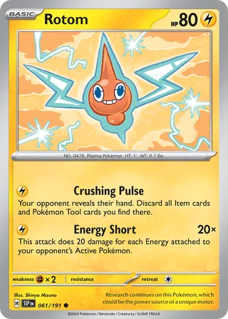 Rotom 061/191 - Surging Sparks