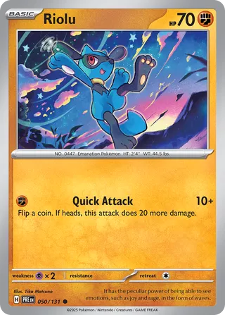 Riolu 050/131 - Prismatic Evolutions