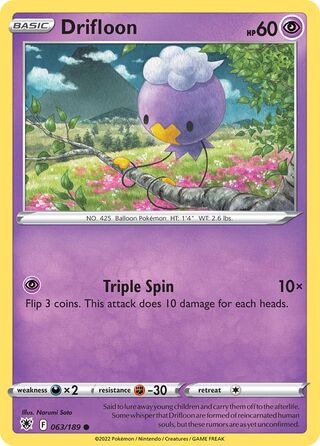 Drifloon 063/189 - Astral Radiance