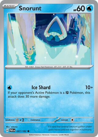 Snorunt 037/182 - Paradox Rift