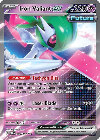 Iron Valiant ex 089/182 - Paradox Rift