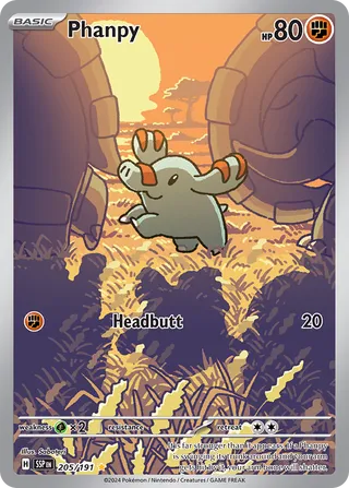 Phanpy 205/191 - Surging Sparks