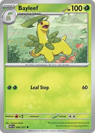 Bayleef 009/217 - Ascended Heroes