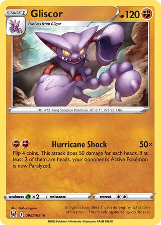 Gliscor 096/196 - Lost Origin