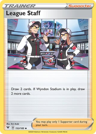 League Staff 153/185 - Vivid Voltage