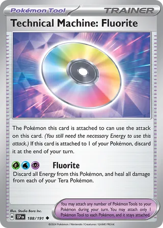 Technical Machine: Fluorite 188/191 - Surging Sparks