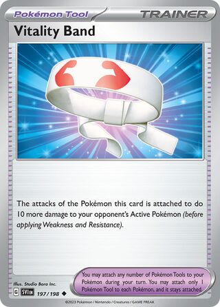 Vitality Band 197/198 - Scarlet & Violet Base