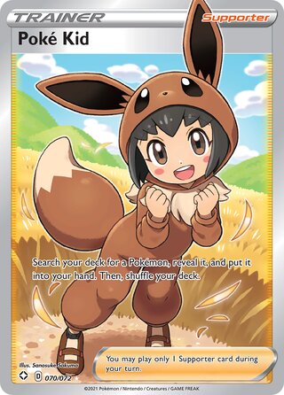 Poké Kid 070/072 - Shining Fates