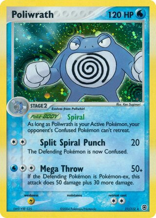 Poliwrath 11/112 - FireRed & LeafGreen