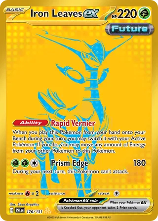 Iron Leaves ex 176/131 - Prismatic Evolutions