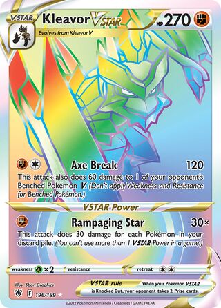 Kleavor VSTAR 196/189 - Astral Radiance