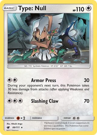 Type: Null 89/111 - Crimson Invasion