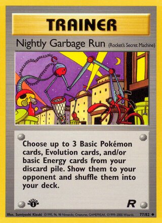 Nightly Garbage Run 77/82 - Team Rocket
