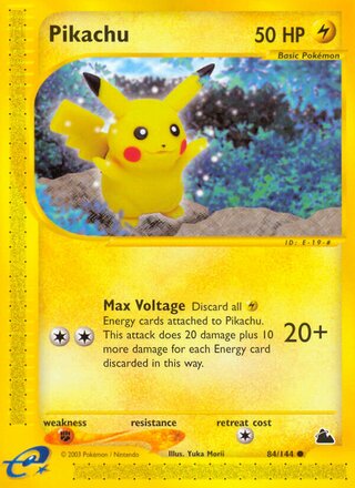 Pikachu 84/144 - Skyridge
