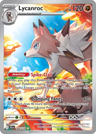 Lycanroc 166/159 - Journey Together