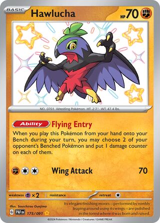 Hawlucha 175/091 - Paldean Fates