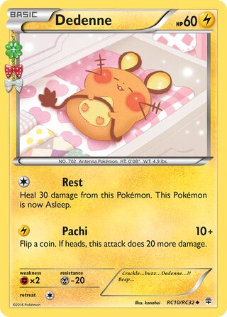 Dedenne RC10/RC32 - Generations