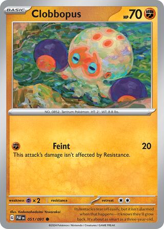 Clobbopus 051/091 - Paldean Fates