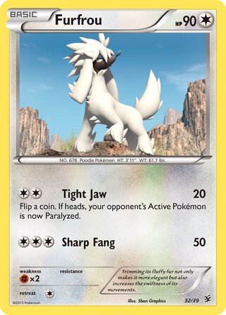 Furfrou 32/39 - XY Starter Set