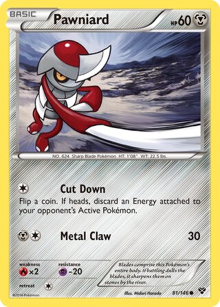 Pawniard 81/146 - XY Base