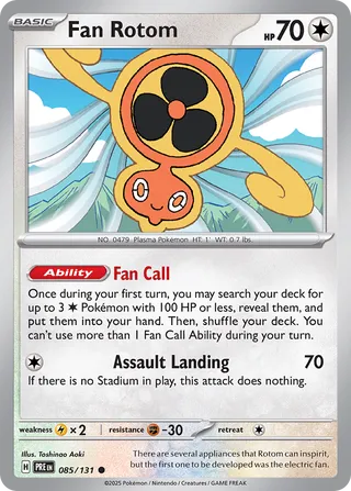 Fan Rotom 085/131 - Prismatic Evolutions