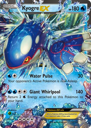 Kyogre-EX 54/160 - Primal Clash