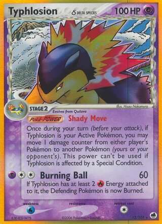 Typhlosion 12/101 - Dragon Frontiers
